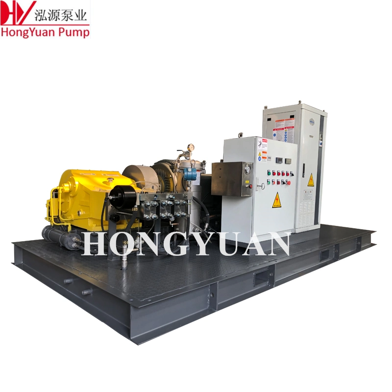 Electric Water Blasting Machine for Steel Factory Pipe Cleaning