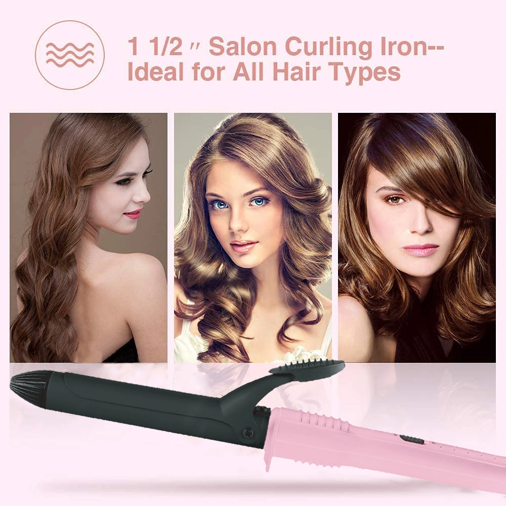 Ceramic Coating 2 in 1 Hair Curling and Triple Barrel Wave Set