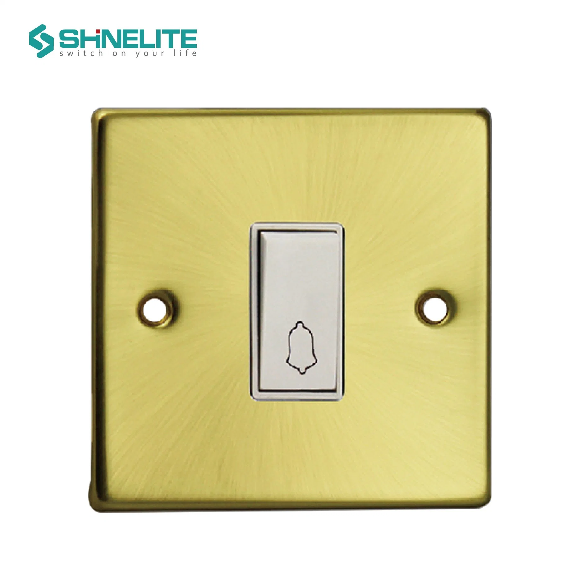 Metal Switch 1 Gang New Design 10A Metal Switch Wall Connection Switch