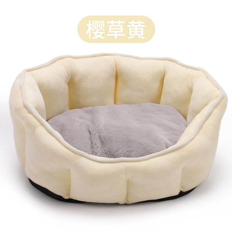 Cat Nest Warm Cat Bed Plush Pet Nest Mat Dog Nest Four Seasons Universal Winter Cat Nest