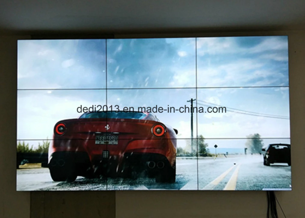 49inch Aluminium Floor Standing LCD Splicing Video Wall