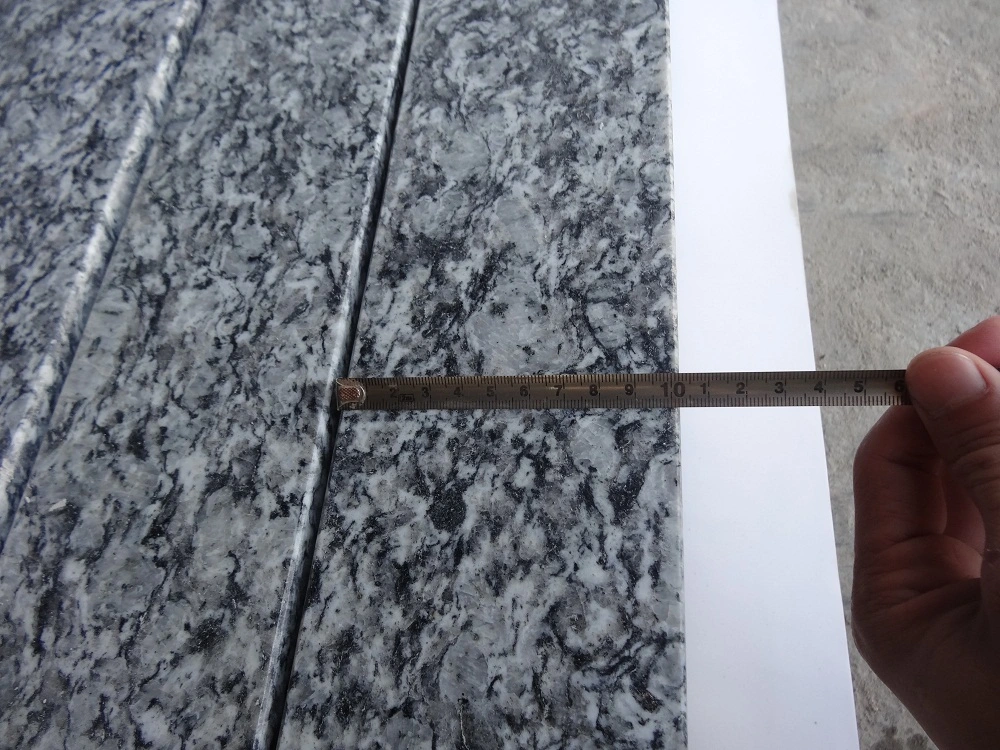 China Spray White, Polished Sea Wave Granite Slabs & Tiles