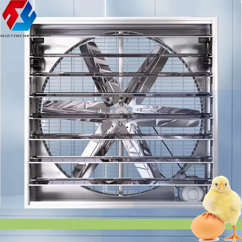 Drop Hammer Ventilation Exhaust Fan Air Blower for Agriculture Greenhouse Ventilation Cooling System