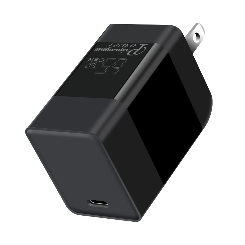 Pd 65W GaN Phone Universal Adapters Us Plug Type C USB Lightning Fast Charging Mini Portable Fast Charger