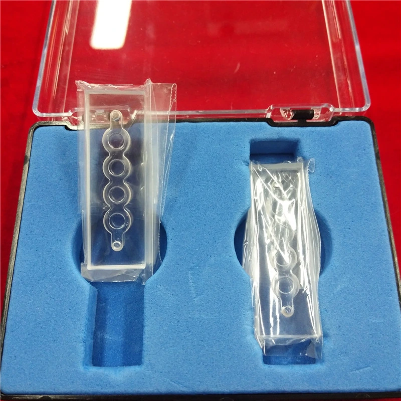 Transparent Customized Micro Silica Quartz Glass Cuvette for Apparatus Biochemistry Analyzer