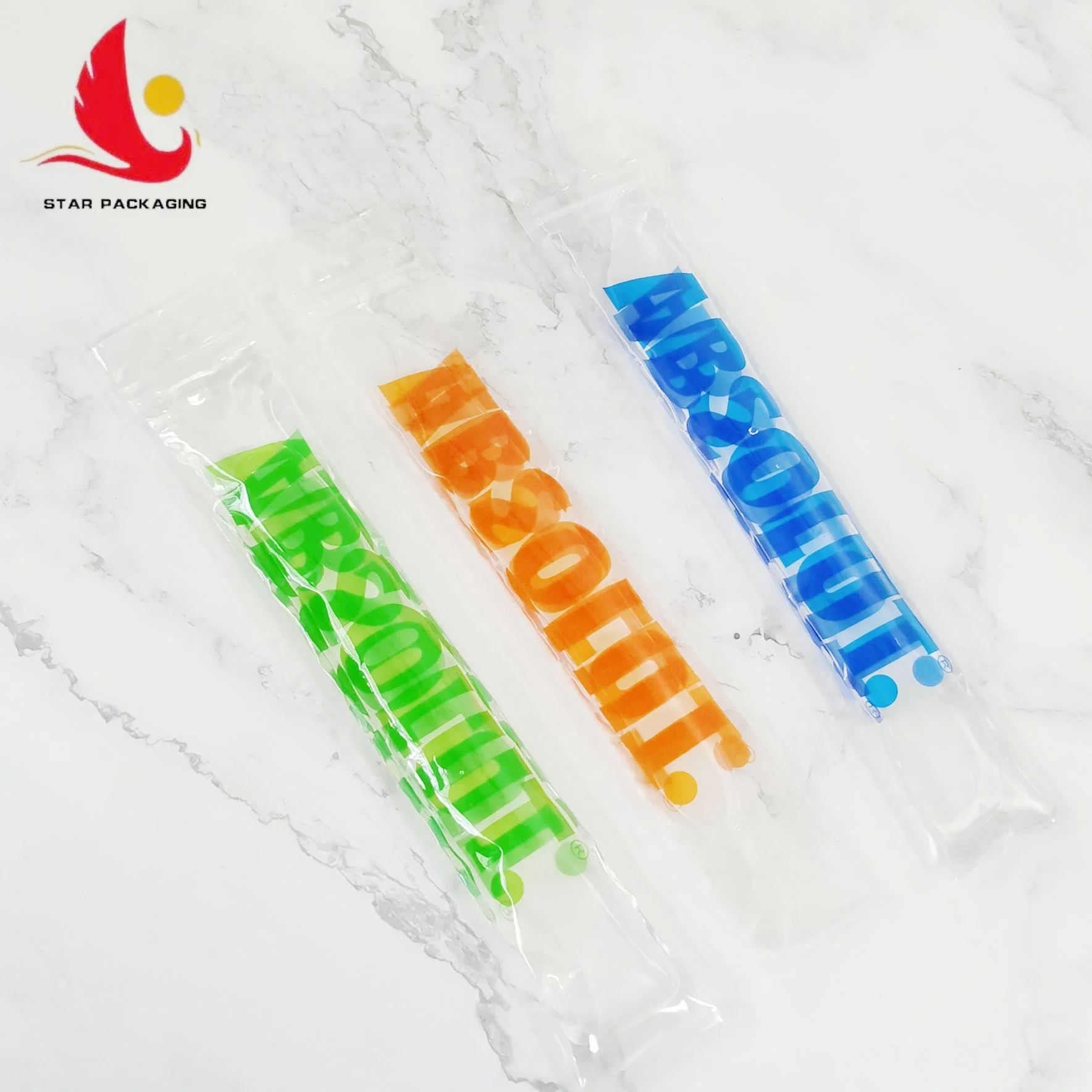 Plastic Portable Food Packaging Zip Lock Mylar Bag Zipper Bag with Beverage