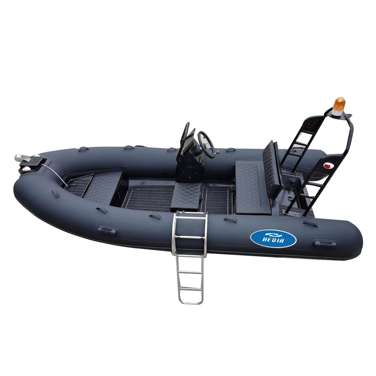 Featured Rib Boats Accessories Inflatable 3.6 M Aluminum Hull Rowing Featured Rib Boats Accessories Without Outboard Motor