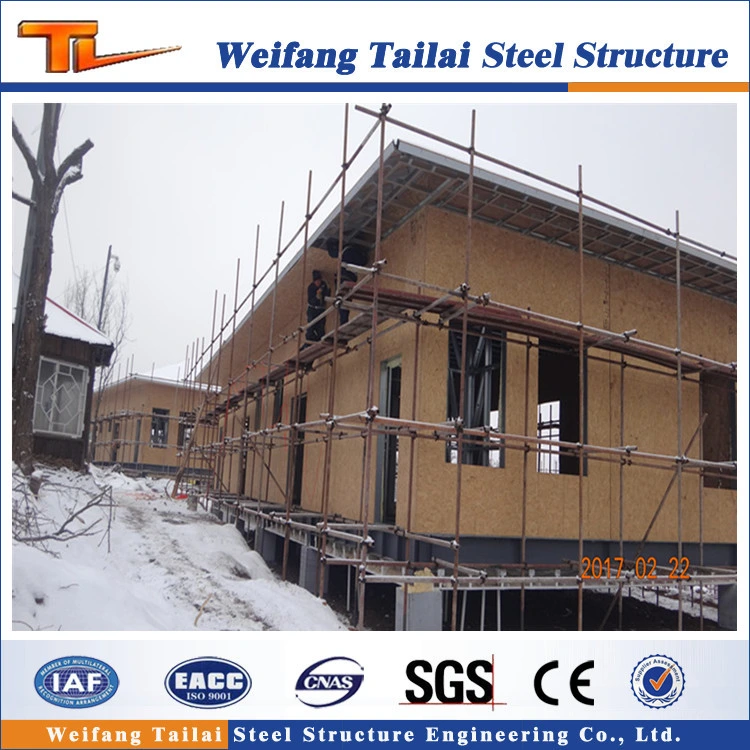 Customized Passive House Light Steel Structure Passive House Prefabricated Light Steel Building