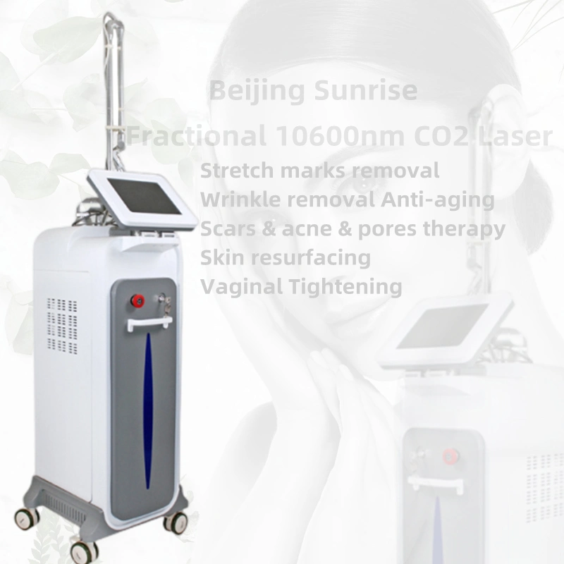 Best Selling Fractional CO2 Laser Skin Resurfacing / CO2 Fractional Laser Vaginal Tightening 10600 CO2