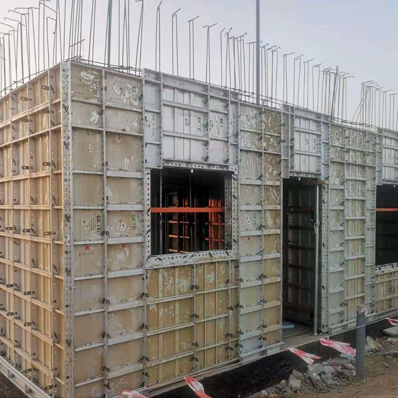 Modular Aluminium Concrete Formwork System for Building Construction