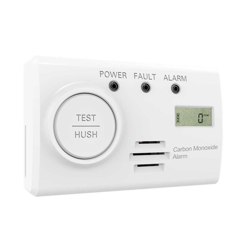 Bsi Ukca CE En50291 Approval Home Security Carbon Monoxide Detector Co Alarm with 10 Years Lithium Battery