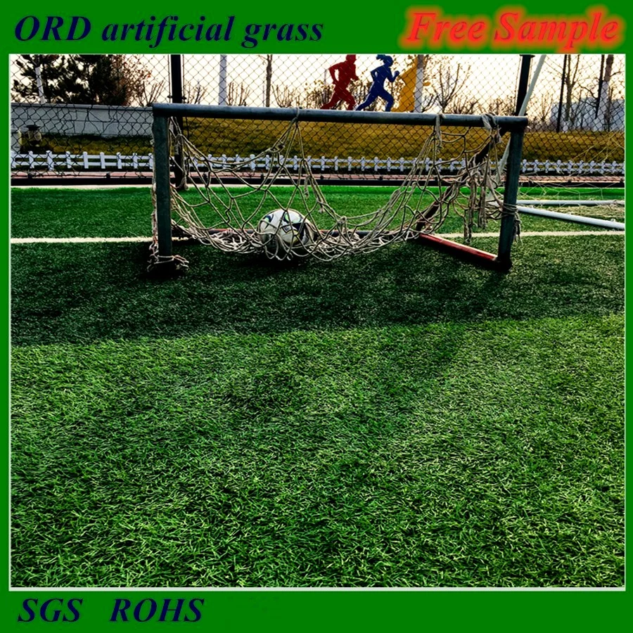 50mm 55mm 10500 Density PE Plastic Grass Premium Soccer Artificial Grass Turf for Football Court Synthetic Sports Futsal Lawn Grass Carpet