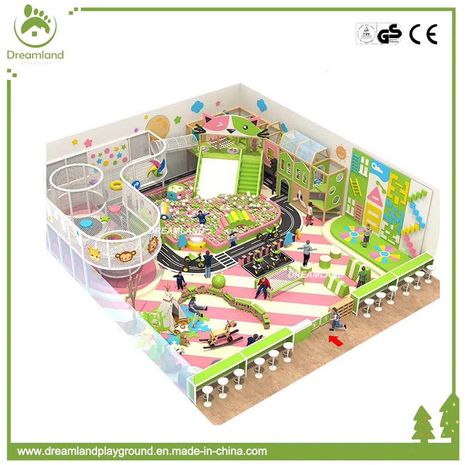 High Quality Basic Customization Kids Play Area Indoor Play Structure