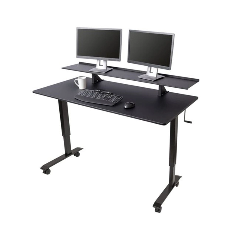 Height Adjustable Ergonomic Coffee Table and TV Stand Set Lifting Standing Table