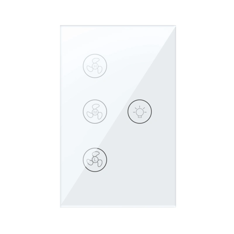 Googlehome Fan Light Switch Touch Electric Switch with WiFi