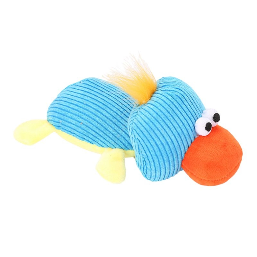 Mascotas cachorro masticar Squeaker Pato mono de peluche de elefante vaca forma Reproducir la formación de la herramienta de Molar los dientes de perro Juguetes