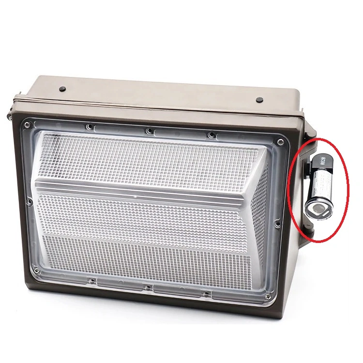 Aplique LED para exterior com Dusk to Dawn Photocell JL-404c