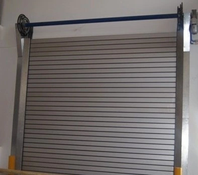 Logistics Chanel PU Foaming Dust Proof Roll up Rapid Rise Aluminum Alloy Quick High Speed Roller Shutters