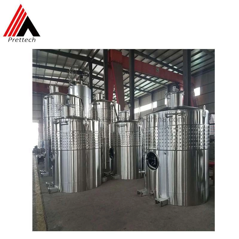 Stainless Steel Vehicle Water Tank Forkliftable Tank Wine Vessel for Fermentation Storage