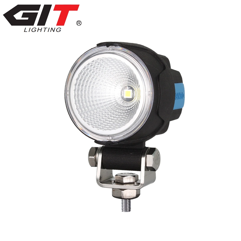 20W de alta eficiencia Epistar LED de 2,5 pulg ronda inundar de luz automática para camiones Offroad Marine