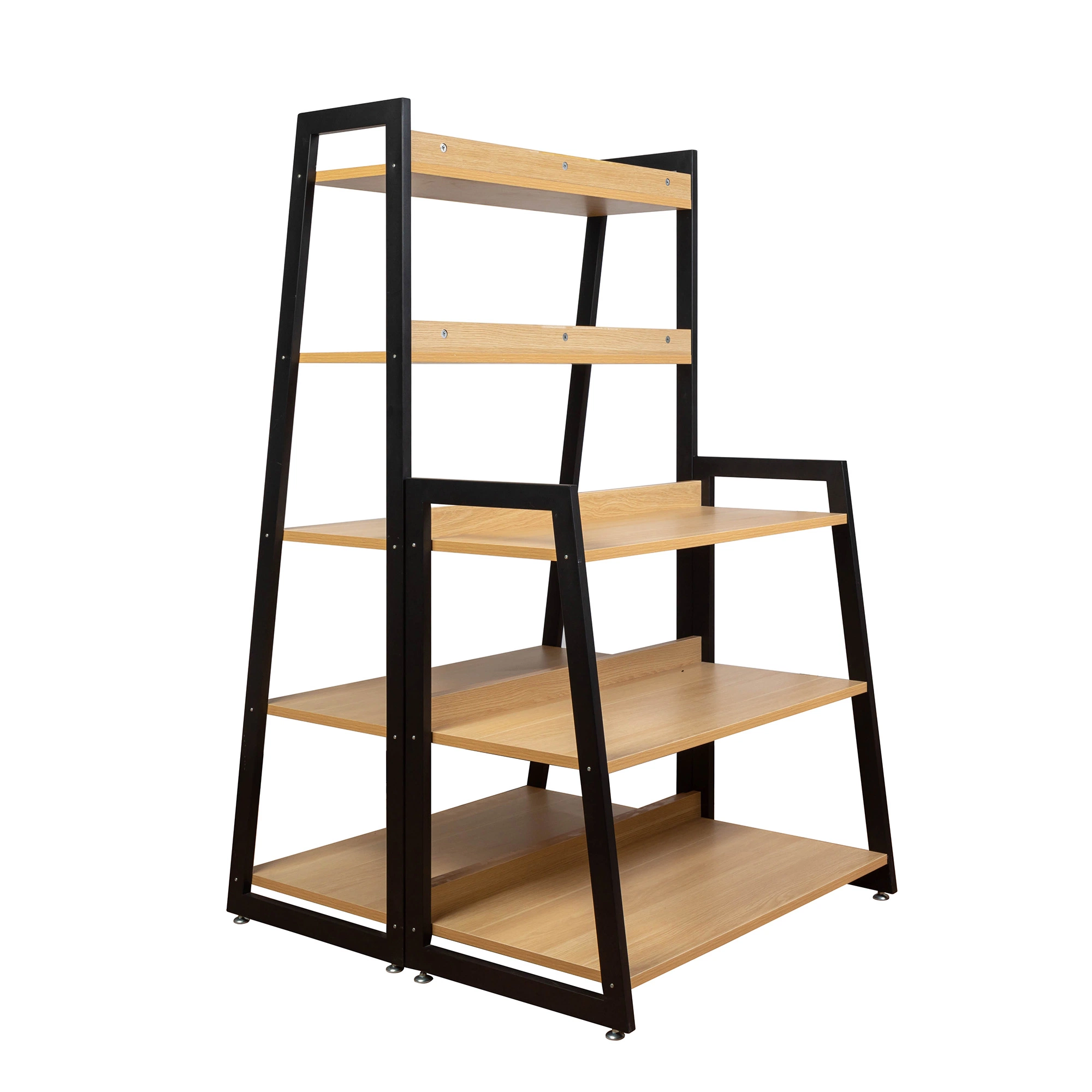 Customized Size Design Wood Shoe Shelf Display for Sale Cheap