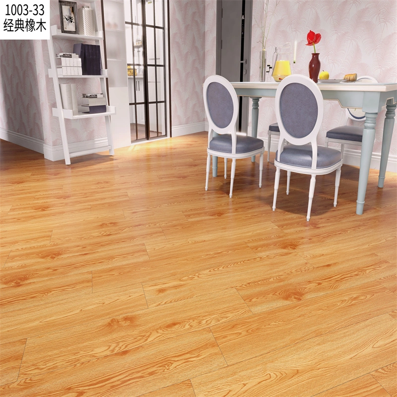 Planches de revêtement de sol en vinyle PVC Pierre étanche Spc ignifugé Flooring 7*48pouce à la recherche Cliquez sur carreaux en bois