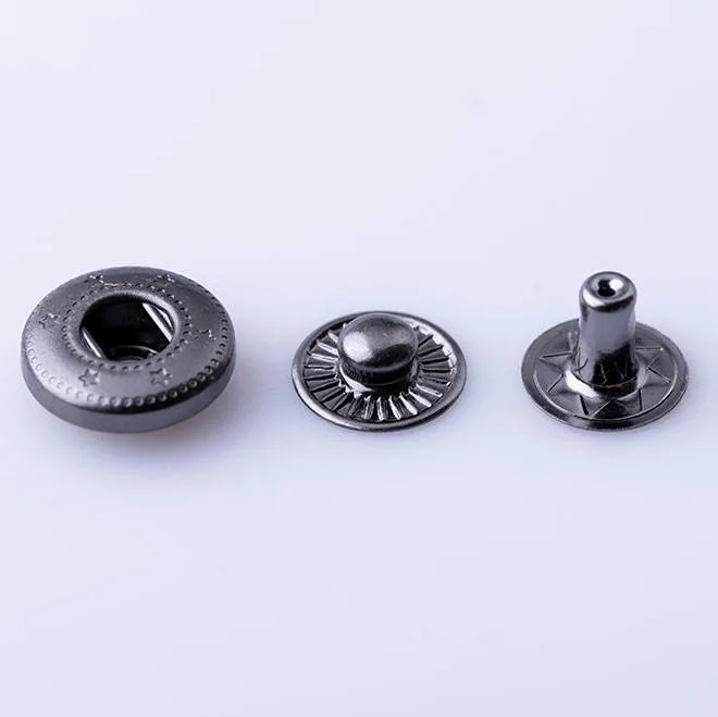 Fermoir métal Fastener acrylique bouton Snap pour les produits en cuir