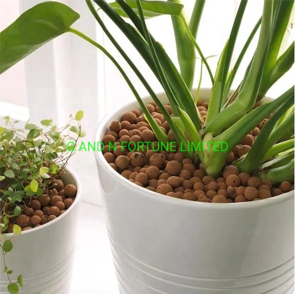 Substrate Growing Leca Light Weight Expanded Clay Pebbles Ceramsite Ball