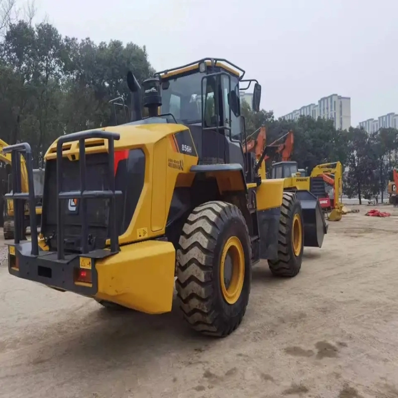 China original pala de ruedas Clg856h usada máquina de construcción pesada