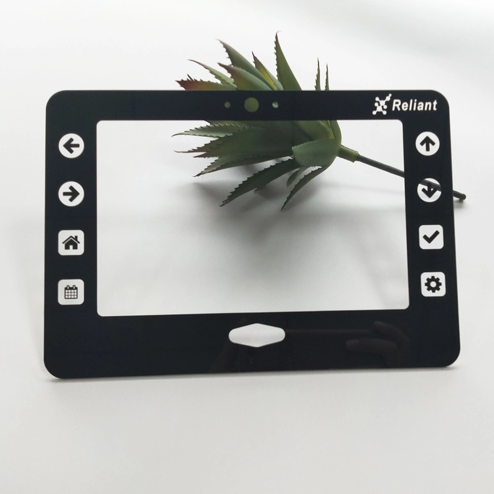 Anti Glare LCD tela de vidro Painel de vidro impressão personalizada de cobertura de vidro para TV de tela Protetor de Tela