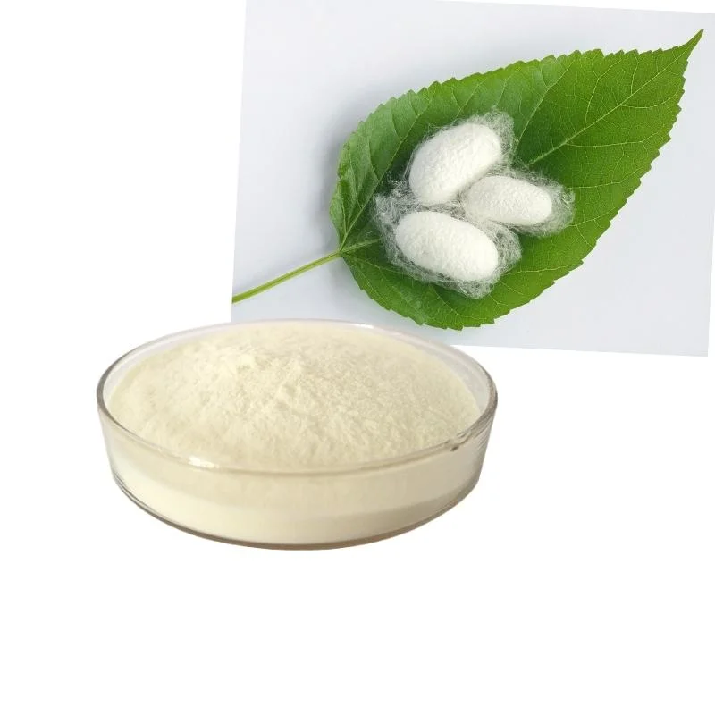 Hydrolyzed Silk Amino Acids 90% White Powder for Hair Care N14.5%