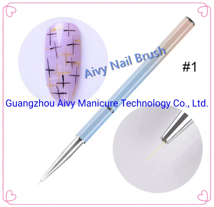 Wholesale/Supplier Shinny Color Beauty Salon Nail Polish Gel Brush