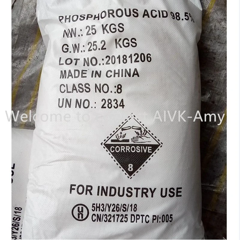 Phosphorous Acid 98% 99% Crystal Powder CAS 13598-36-2