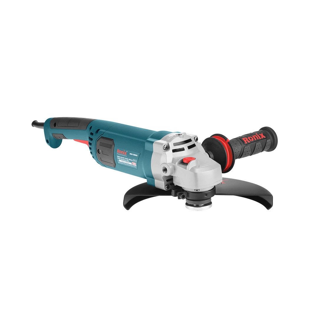 Ronix 3260 Angle Grinder 230mm 2200W 6600rpm Hot Sale Power Tools Wood Steel Metal Cutting Machine