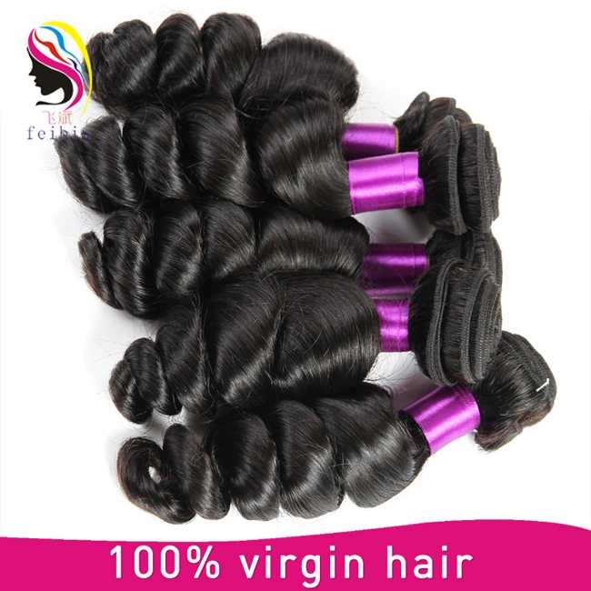 Remy Virgin Unprocessed Loose Wave Human Hair Weaving