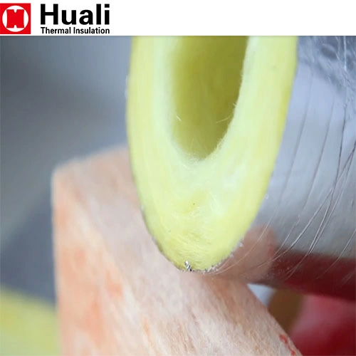 Central Heating Insulated Glass Wool Tube Properties of Glass Wool