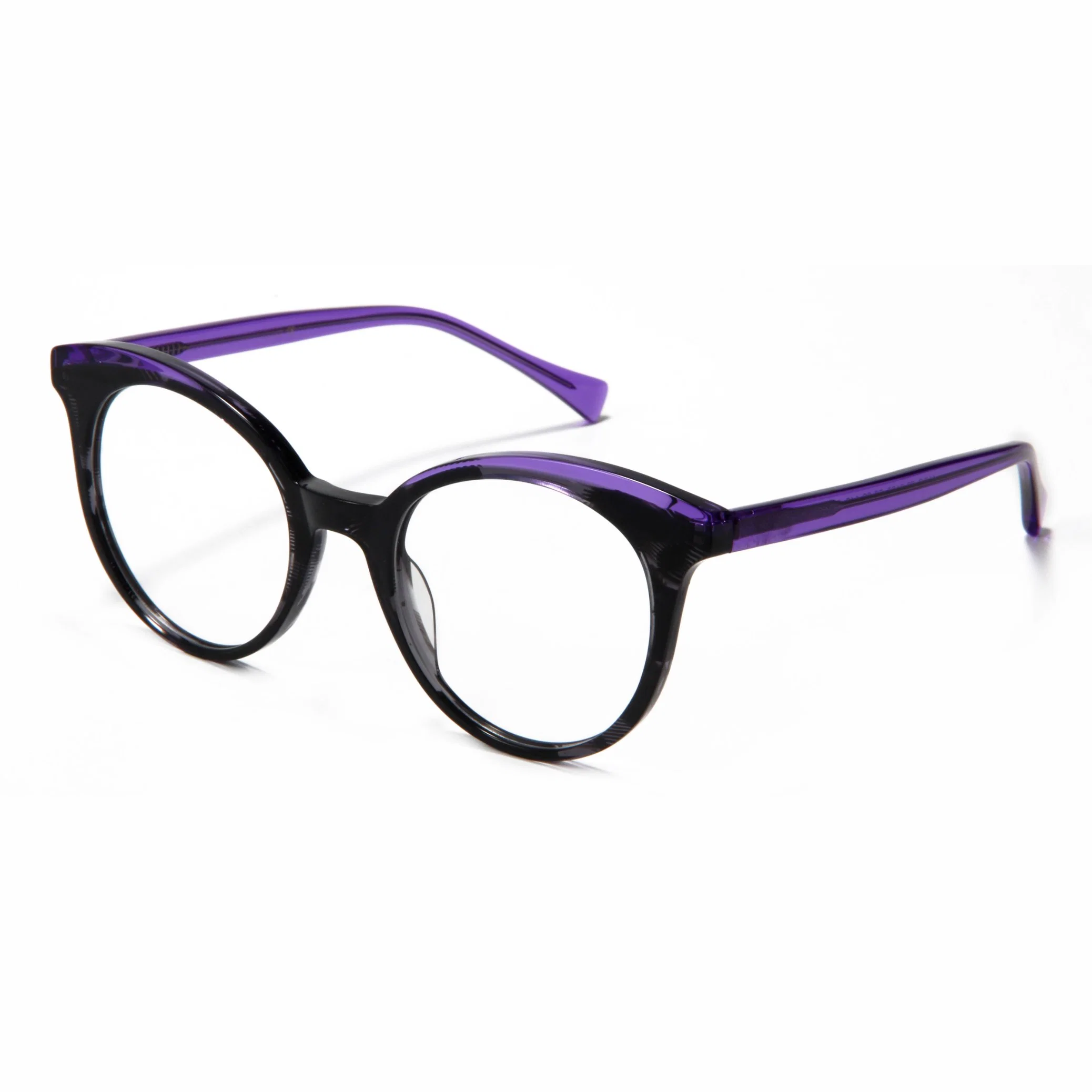 مخصص للبيع الساخن أزياء نظارات الأعشاب Acetate Optical Frame for Lady الرجال