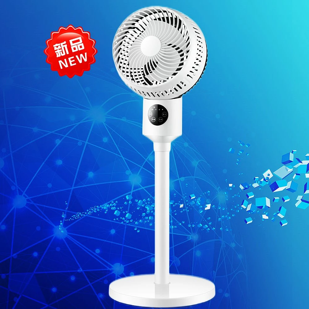 Air Circulation Fan Electric Fan New Design Circulation Stand Fan with Remote Control 12 Inch Hot Sell Air Cooler Fans 3 Adjust Speed Plastic Floor Fan