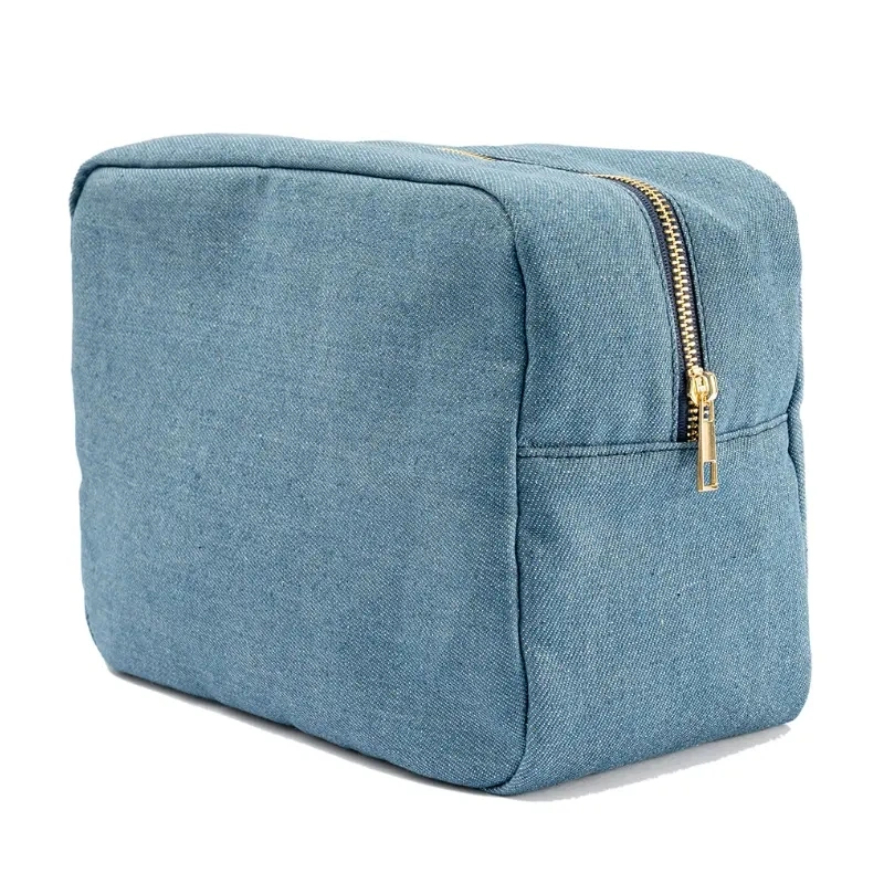 Retro Casual Denim Ladies Cosmetic Bag Travel Storage Stationery Personality Bag