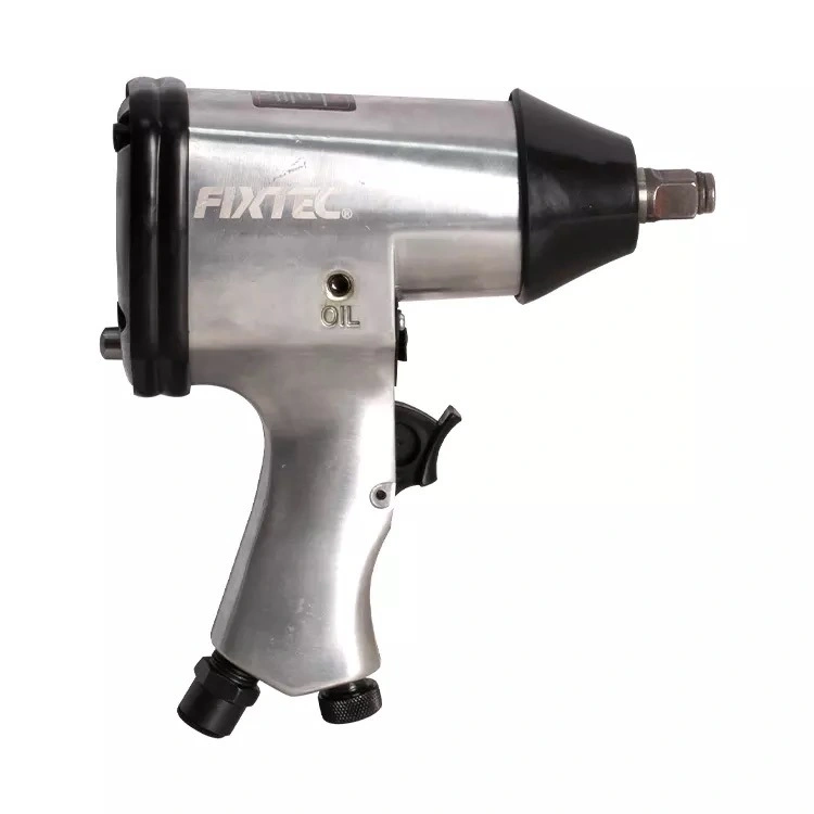 Fixtec Pneumatic Wrench 1" H. D. Extended Anvil Air Impact Wrench Pinless Hammer