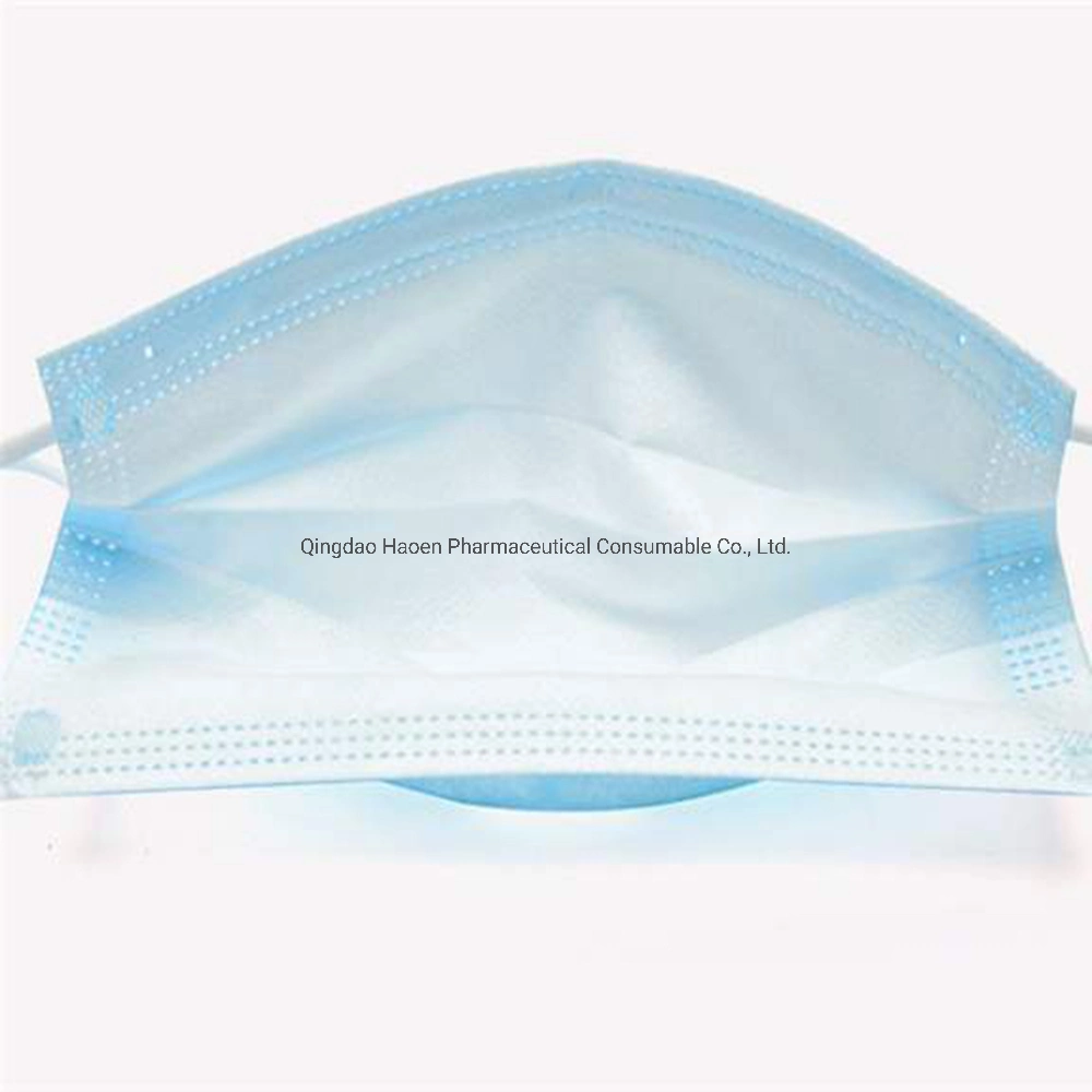 Meltblown Cloth, Now-Woven, Elastic, Tie-on, Bef>95%, Disposable, 3ply, Layer, Protecive, Face Mask