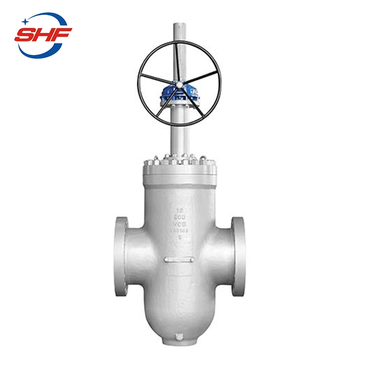 API 6D Parallel Double Flat Plate Through Conduit Gate Valve