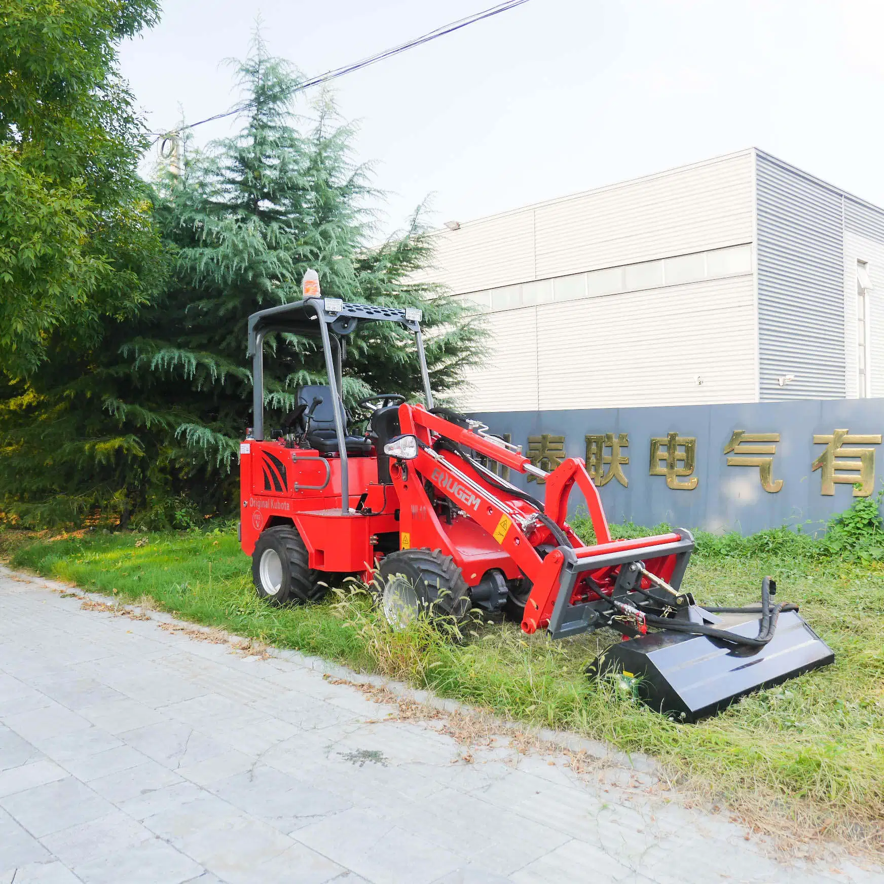 Agricultural Wl10 800kg Hydrostatic Wheel Loader with 0.35m3 Bucket