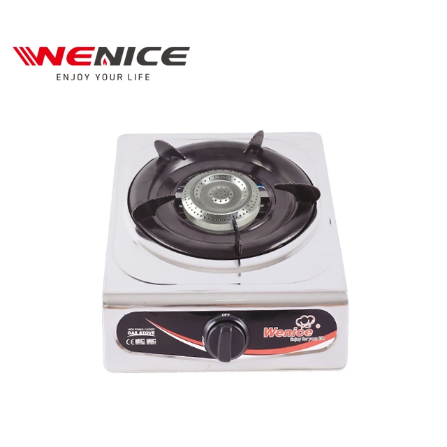 Electric Gas Cooker Stainless Steel 1 Stove