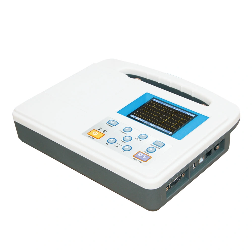 Medical Equipment ICU Electrocardiograph Machine Digital Portable Handheld ECG Machine