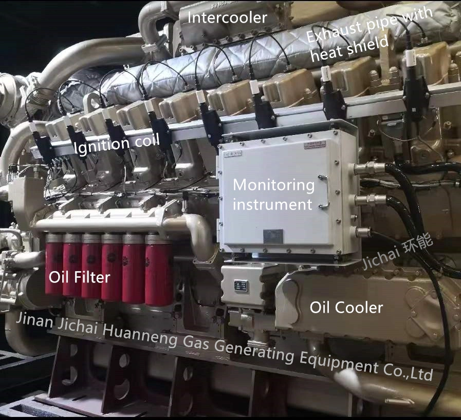 500 kw Green metano gerador de gás preço definido