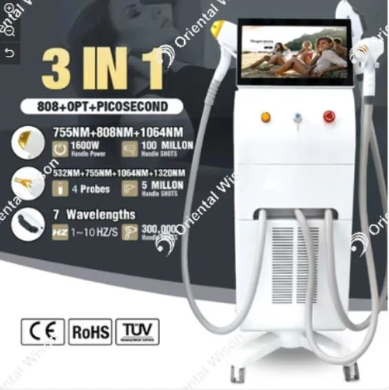 Medical CE Beauty Salon Hair Removal 808 Diode Laser Hair Removal 808nm Laser Diode Beauty Machine