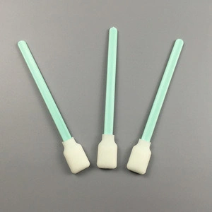 Medical Lint Free Soft Foam Swab Stick for Optics Cleaning