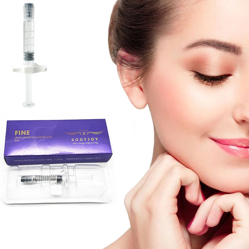 2ml Injectable Hyaluronic Acid Ha Face Dermal Filler Syringe