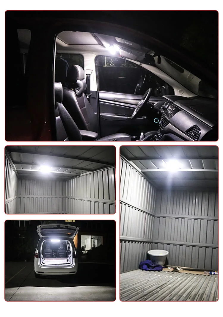 Wohnmobil Innenbeleuchtung 3 Farbe Camper Licht dimmbar Caravan Decke Dome-Lichtschalter Camper/Truck/Boat/Marine LED 12V Licht LED-Auto-Licht LED-Beleuchtung für Bus Van